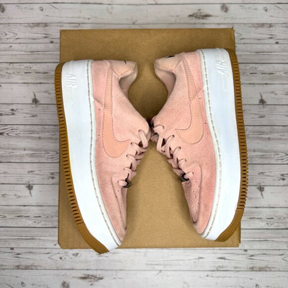 Nike WMNS Air Force Sage 1 Low 'Coral Stardust | Size 5W - Picture 4 of 8